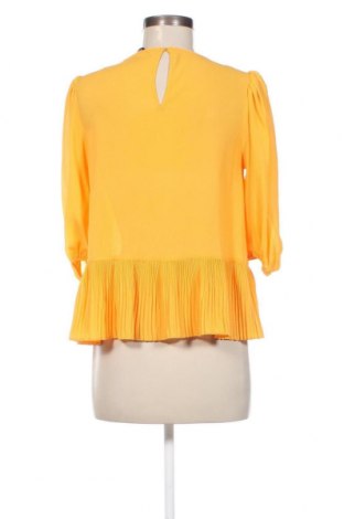 Дамска блуза Zara, Размер S, Цвят Жълт, Цена 8,20 лв.