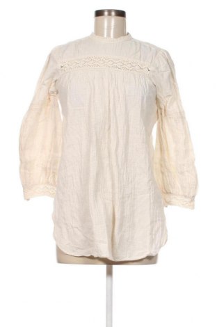 Дамска блуза Zara, Размер S, Цвят Бежов, Цена 9,00 лв.