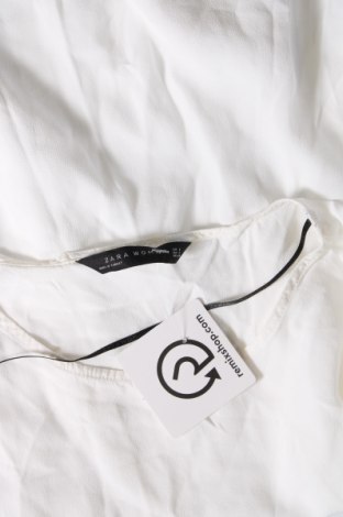 Damen Shirt Zara, Größe S, Farbe Weiß, Preis 2,15 €