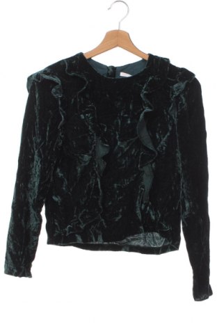 Γυναικεία μπλούζα Zara Trafaluc, Μέγεθος S, Χρώμα Πράσινο, Τιμή 3,96 €