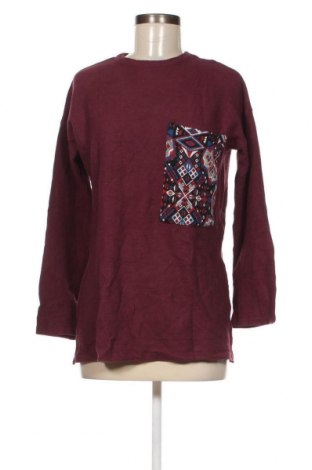 Дамска блуза Zara Trafaluc, Размер M, Цвят Червен, Цена 4,60 лв.