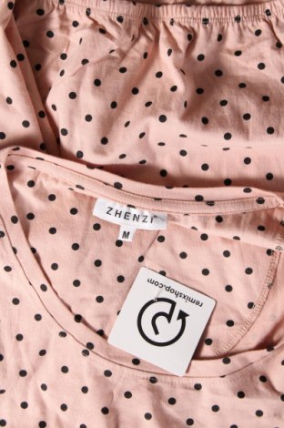Дамска блуза Zhenzi, Размер M, Цвят Розов, Цена 4,56 лв.