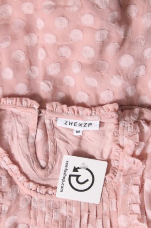 Дамска блуза Zhenzi, Размер M, Цвят Розов, Цена 19,00 лв.