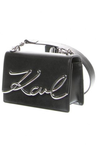 Дамска чанта Karl Lagerfeld, Цвят Черен, Цена 428,35 лв.