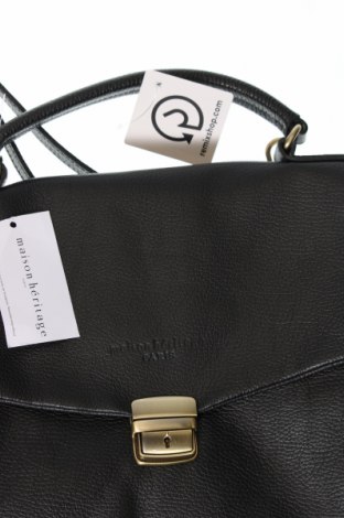 Γυναικεία τσάντα Maison Heritage, Χρώμα Μαύρο, Τιμή 187,29 €