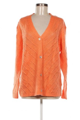 Damen Strickjacke, Größe XL, Farbe Orange, Preis 9,08 €