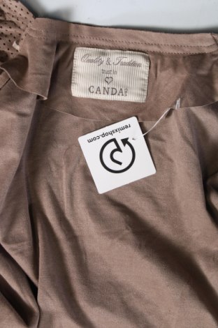 Γυναικεία ζακέτα Canda, Μέγεθος XL, Χρώμα  Μπέζ, Τιμή 17,32 €