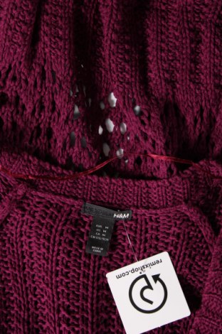 Damen Strickjacke H&M, Größe M, Farbe Lila, Preis 7,06 €