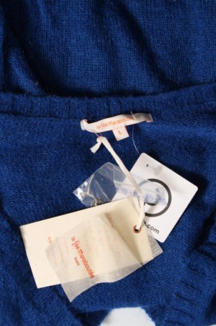 Damen Strickjacke La Fee Maraboutee, Größe L, Farbe Blau, Preis € 68,04