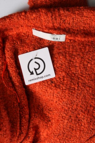 Γυναικεία ζακέτα Oui, Μέγεθος S, Χρώμα Πορτοκαλί, Τιμή 11,16 €