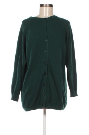 Damen Strickjacke United Colors Of Benetton, Größe L, Farbe Grün, Preis 31,71 €