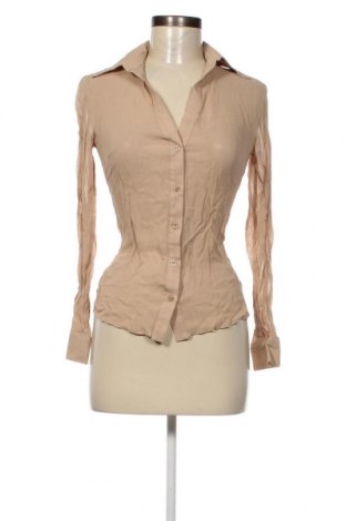 Γυναικείο πουκάμισο, Μέγεθος S, Χρώμα  Μπέζ, Τιμή 12,83 €