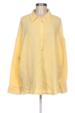 Γυναικείο πουκάμισο, Μέγεθος XL, Χρώμα Κίτρινο, Τιμή 15,46 €