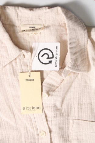 Γυναικείο πουκάμισο A Lot Less x About You, Μέγεθος S, Χρώμα  Μπέζ, Τιμή 16,30 €