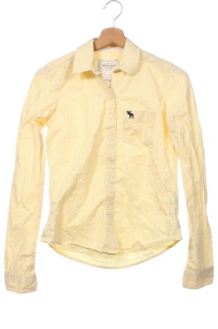 Γυναικείο πουκάμισο Abercrombie & Fitch, Μέγεθος XS, Χρώμα Κίτρινο, Τιμή 11,57 €