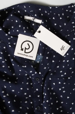 Γυναικείο πουκάμισο Ajc, Μέγεθος M, Χρώμα Μπλέ, Τιμή 6,80 €