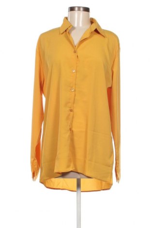 Γυναικείο πουκάμισο BIANCO LUCCI, Μέγεθος XL, Χρώμα Κίτρινο, Τιμή 13,40 €