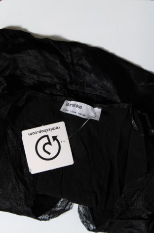Дамска риза Bershka, Размер M, Цвят Черен, Цена 9,00 лв.