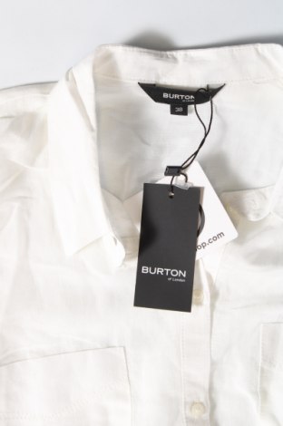 Дамска риза Burton of London, Размер M, Цвят Бял, Цена 28,08 лв.