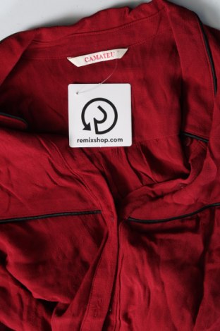 Дамска риза Camaieu, Размер M, Цвят Червен, Цена 5,00 лв.