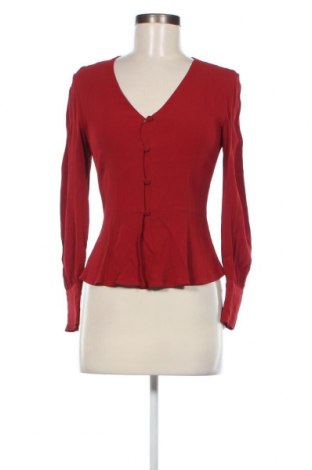 Дамска риза Comptoir Des Cotonniers, Размер XS, Цвят Червен, Цена 78,00 лв.