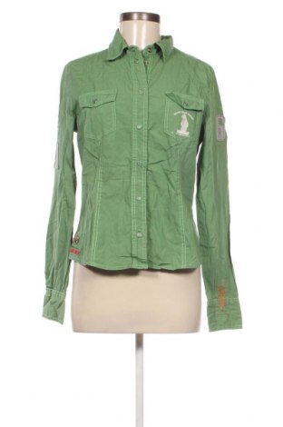 Дамска риза Esprit, Размер L, Цвят Зелен, Цена 10,56 лв.