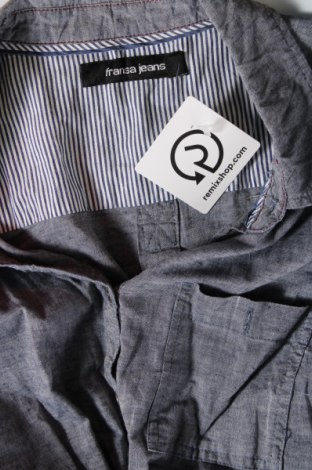 Γυναικείο πουκάμισο Fransa, Μέγεθος M, Χρώμα Μπλέ, Τιμή 3,12 €