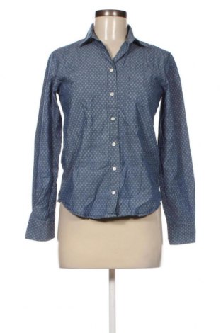 Γυναικείο πουκάμισο Gant, Μέγεθος S, Χρώμα Μπλέ, Τιμή 28,39 €