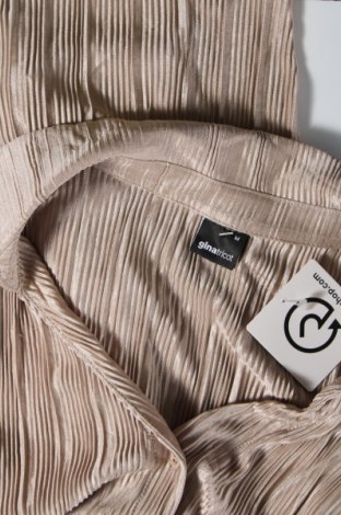 Γυναικείο πουκάμισο Gina Tricot, Μέγεθος M, Χρώμα  Μπέζ, Τιμή 9,28 €
