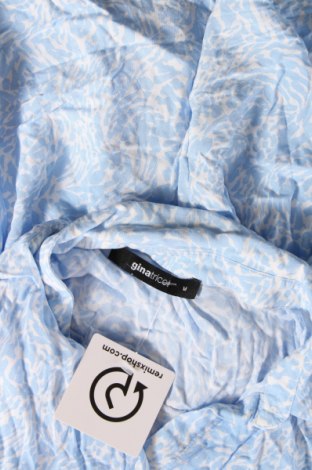 Дамска риза Gina Tricot, Размер M, Цвят Син, Цена 6,00 лв.