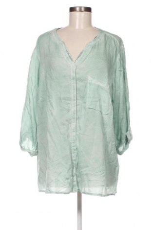Γυναικείο πουκάμισο Grandiosa, Μέγεθος XXL, Χρώμα Πράσινο, Τιμή 11,90 €