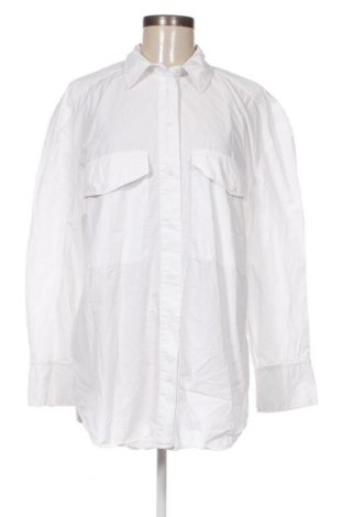 Дамска риза H&M, Размер L, Цвят Бял, Цена 12,75 лв.