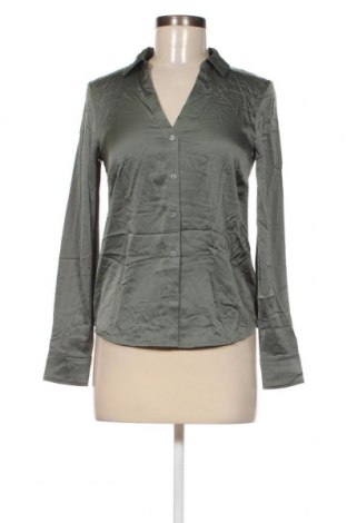 Дамска риза H&M, Размер XS, Цвят Зелен, Цена 25,00 лв.