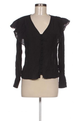 Γυναικείο πουκάμισο H&M, Μέγεθος S, Χρώμα Μαύρο, Τιμή 24,74 €
