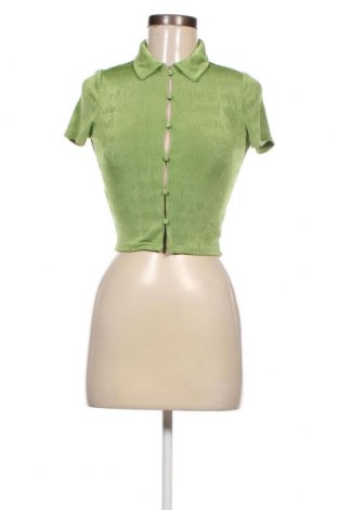 Γυναικείο πουκάμισο H&M Divided, Μέγεθος S, Χρώμα Πράσινο, Τιμή 3,56 €