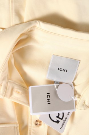 Γυναικείο πουκάμισο Ichi, Μέγεθος XXL, Χρώμα Κίτρινο, Τιμή 22,27 €