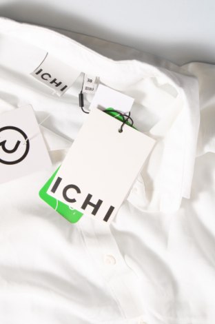 Γυναικείο πουκάμισο Ichi, Μέγεθος M, Χρώμα Λευκό, Τιμή 11,13 €