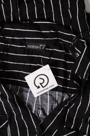 Γυναικείο πουκάμισο Janina, Μέγεθος XL, Χρώμα Μαύρο, Τιμή 15,46 €