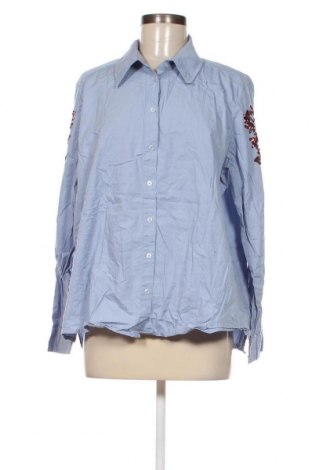 Γυναικείο πουκάμισο Jbc, Μέγεθος XL, Χρώμα Μπλέ, Τιμή 7,42 €