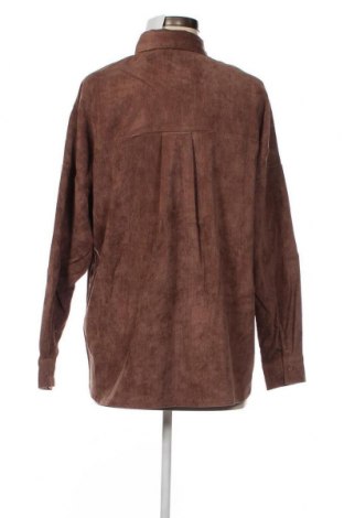 Γυναικείο πουκάμισο Jennyfer, Μέγεθος M, Χρώμα Καφέ, Τιμή 6,60 €
