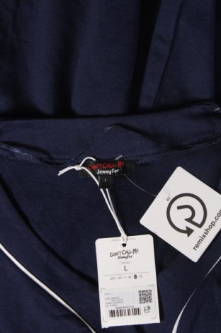 Γυναικείο πουκάμισο Jennyfer, Μέγεθος L, Χρώμα Μπλέ, Τιμή 5,77 €