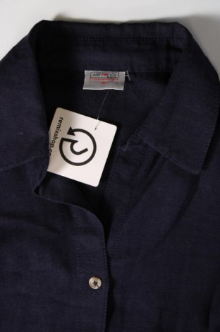 Γυναικείο πουκάμισο Just For You, Μέγεθος M, Χρώμα Μπλέ, Τιμή 14,85 €