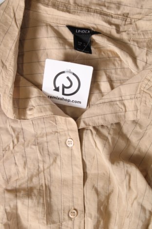 Γυναικείο πουκάμισο Lindex, Μέγεθος XL, Χρώμα  Μπέζ, Τιμή 15,46 €