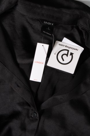Дамска риза Lindex, Размер S, Цвят Черен, Цена 14,80 лв.