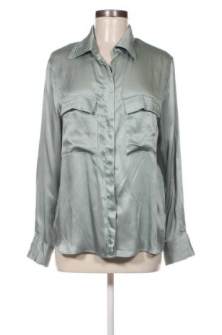Γυναικείο πουκάμισο Mango, Μέγεθος L, Χρώμα Πράσινο, Τιμή 7,67 €