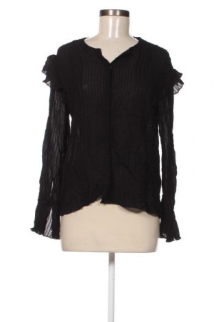 Γυναικείο πουκάμισο Massimo Dutti, Μέγεθος L, Χρώμα Μαύρο, Τιμή 21,03 €