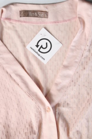 Γυναικείο πουκάμισο Mer Du Sud, Μέγεθος L, Χρώμα  Μπέζ, Τιμή 2,73 €