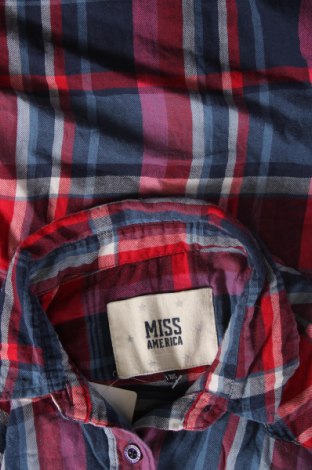 Дамска риза Miss America, Размер XXS, Цвят Многоцветен, Цена 5,04 лв.