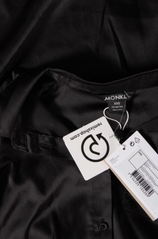 Дамска риза Monki, Размер XXS, Цвят Черен, Цена 13,23 лв.