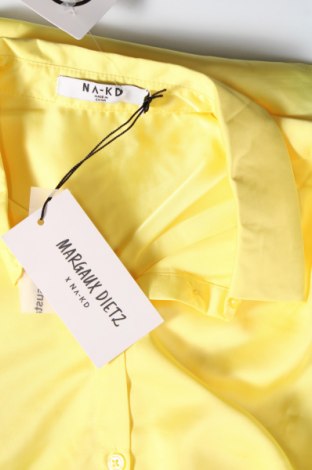 Γυναικείο πουκάμισο NA-KD, Μέγεθος M, Χρώμα Κίτρινο, Τιμή 37,11 €